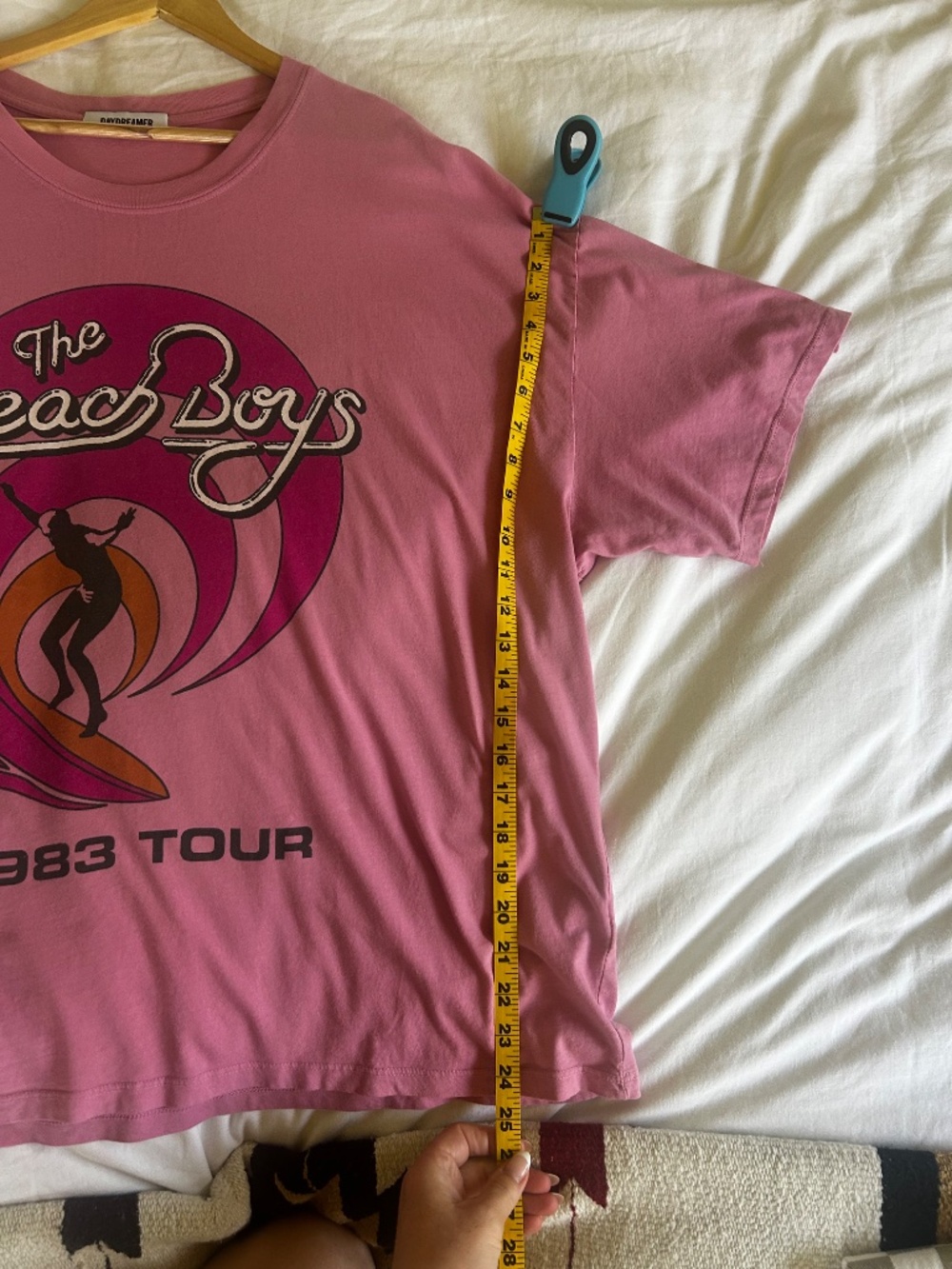 daydreamer 1983 beach boys oversized tee - Picture 5 of 9